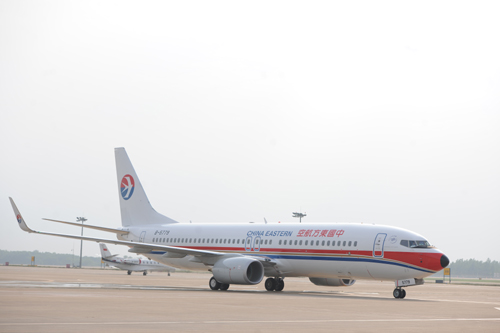 东航武汉公司引入第21架飞机