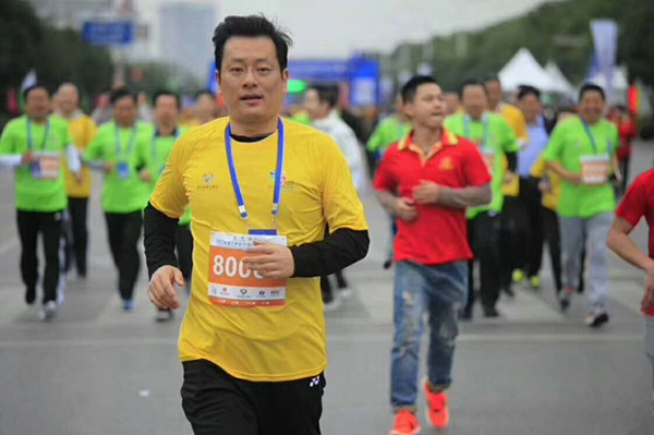 2017金盛兰杯咸宁国际温泉马拉松开跑